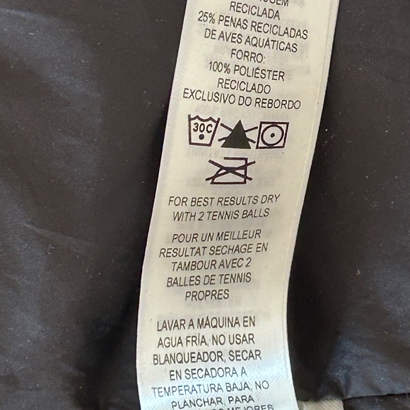 Patagonia Down With It Parka, Black, Women's M, knee-length down, like new - Picture 5 of 9